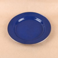 2020 hot sale enamel metal camping plate