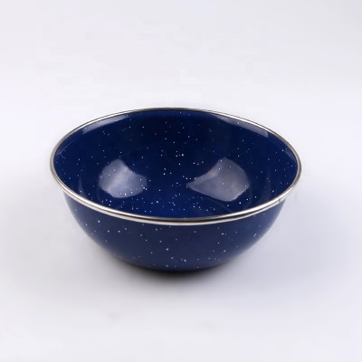 high quality enamel camping bowl